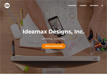 Tablet Screenshot of ideamaxdesigns.com